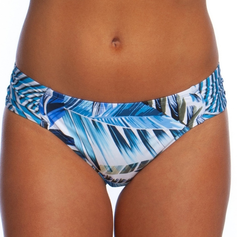 COPY - La Blanca swim bottom blue tropical